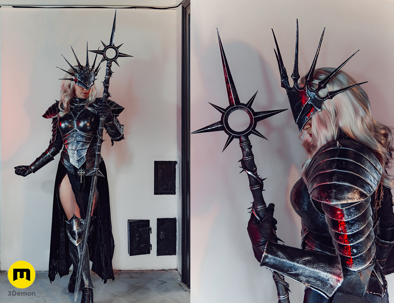 Photo of Dark Enchantress Armor from Lords of the Fallen 3D print STL 3Demon woman